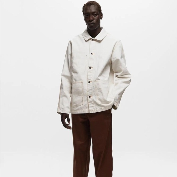 Nike Other - Vintage retro Nike denim jean jacket coat parka